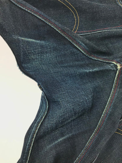 【中古品】【メンズ】 LEVI'S リーバイス × JUNYA WATANABE COMME DES GARCONS MAN ジュンヤ ワタナベ・コム デ ギャルソン DENIM PANTS WJ-P202 151-260523-rt-09-tagh サイズ：L カラー：インディゴ 万代Net店