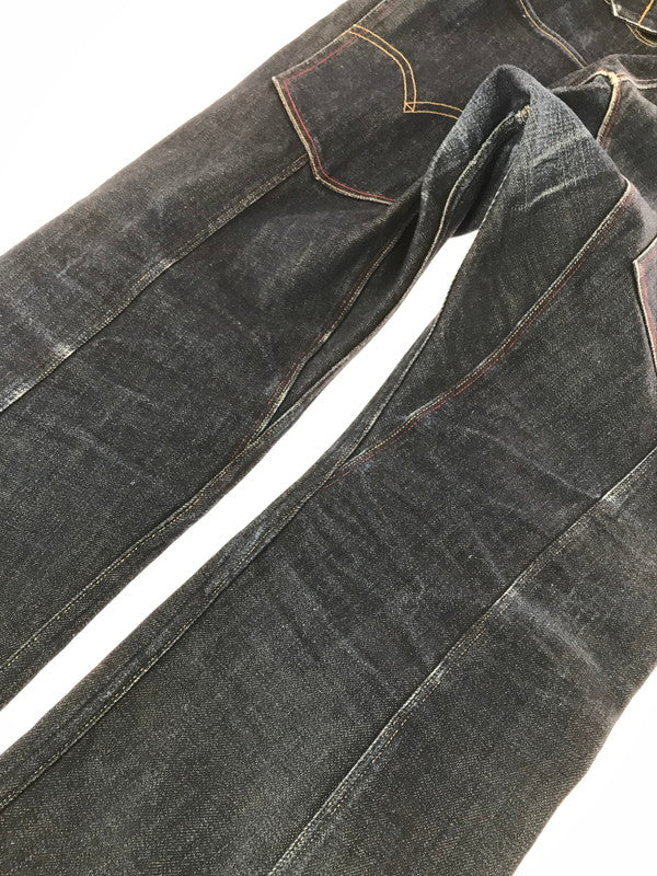 【中古品】【メンズ】 LEVI'S リーバイス × JUNYA WATANABE COMME DES GARCONS MAN ジュンヤ ワタナベ・コム デ ギャルソン DENIM PANTS WJ-P202 151-260523-rt-09-tagh サイズ：L カラー：インディゴ 万代Net店