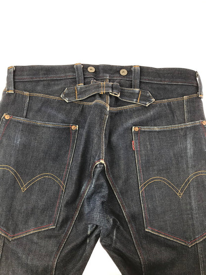 【中古品】【メンズ】 LEVI'S リーバイス × JUNYA WATANABE COMME DES GARCONS MAN ジュンヤ ワタナベ・コム デ ギャルソン DENIM PANTS WJ-P202 151-260523-rt-09-tagh サイズ：L カラー：インディゴ 万代Net店
