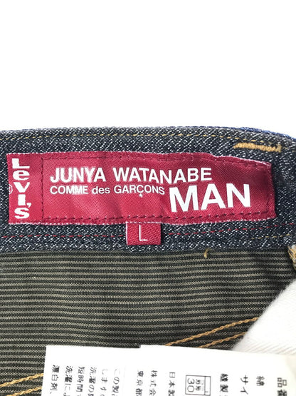 【中古品】【メンズ】 LEVI'S リーバイス × JUNYA WATANABE COMME DES GARCONS MAN ジュンヤ ワタナベ・コム デ ギャルソン DENIM PANTS WJ-P202 151-260523-rt-09-tagh サイズ：L カラー：インディゴ 万代Net店