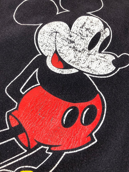 【現状渡し品】【メンズ】 DISNEY ディズニー 80'S MICKEY MOUSE TEE 80年代 ミッキーマウス Tシャツ 半袖Tシャツ 146-251029-na-12-tag サイズ：S カラー：チャコールグレー系 万代Net店