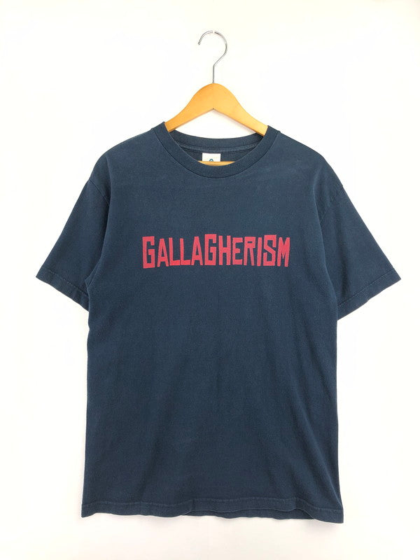 【中古品】【メンズ】 ALSTYLE APPAREL&ACTIVEWEAR アルスタイル アパレル＆アクティブウェア OASIS GALLAGHERISM TEE　ギャラガリズム Tシャツ 半袖Tシャツ 146-260715-rt-17-tagh サイズ：M カラー：ネイビー 万代Net店