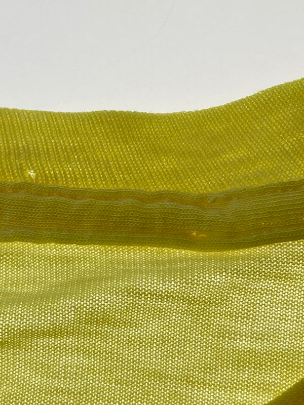 【現状渡し品】【メンズ】 VINTAGE ヴィンテージ 70S CRAZY EDDIE S S TEE Tシャツ トップス 146-250710-ks-114-min カラー：イエロー 万代Net店