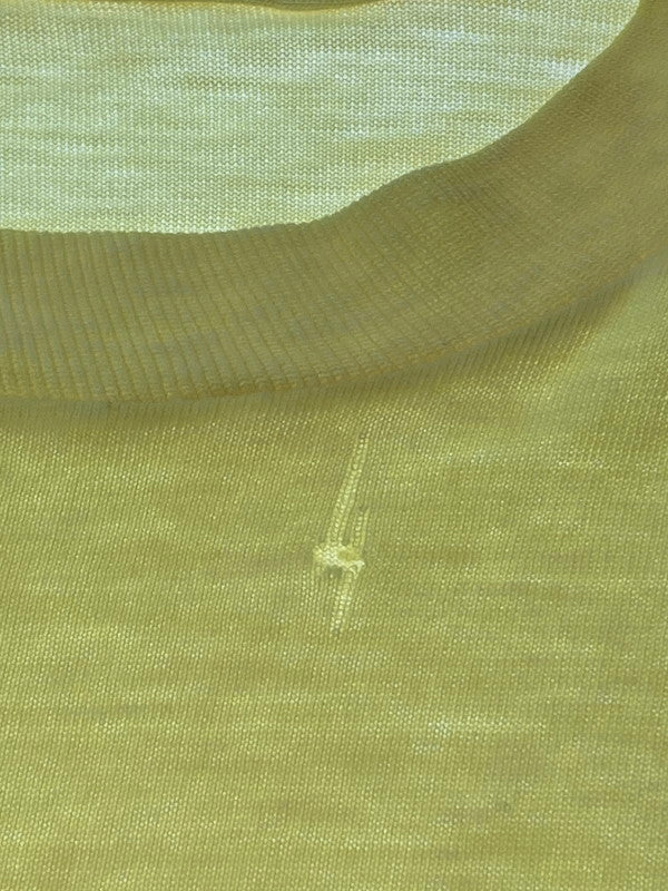 【現状渡し品】【メンズ】 VINTAGE ヴィンテージ 70S CRAZY EDDIE S S TEE Tシャツ トップス 146-250710-ks-114-min カラー：イエロー 万代Net店