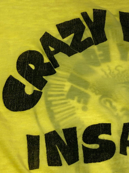 【現状渡し品】【メンズ】 VINTAGE ヴィンテージ 70S CRAZY EDDIE S S TEE Tシャツ トップス 146-250710-ks-114-min カラー：イエロー 万代Net店