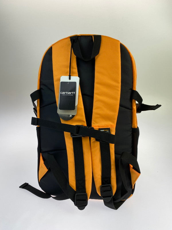 【中古美品】【メンズ/レディース】 CARHARTT WIP カーハートダブリューアイピー I027538 DELTA BACKPACK バックパック カバン 142-250520-AS-19-min カラー：オレンジ 万代Net店