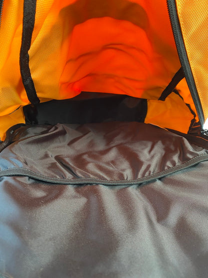 【中古美品】【メンズ/レディース】 CARHARTT WIP カーハートダブリューアイピー I027538 DELTA BACKPACK バックパック カバン 142-250520-AS-19-min カラー：オレンジ 万代Net店