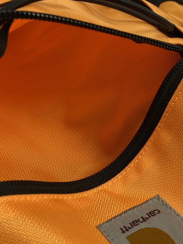 【中古美品】【メンズ/レディース】 CARHARTT WIP カーハートダブリューアイピー I027538 DELTA BACKPACK バックパック カバン 142-250520-AS-19-min カラー：オレンジ 万代Net店