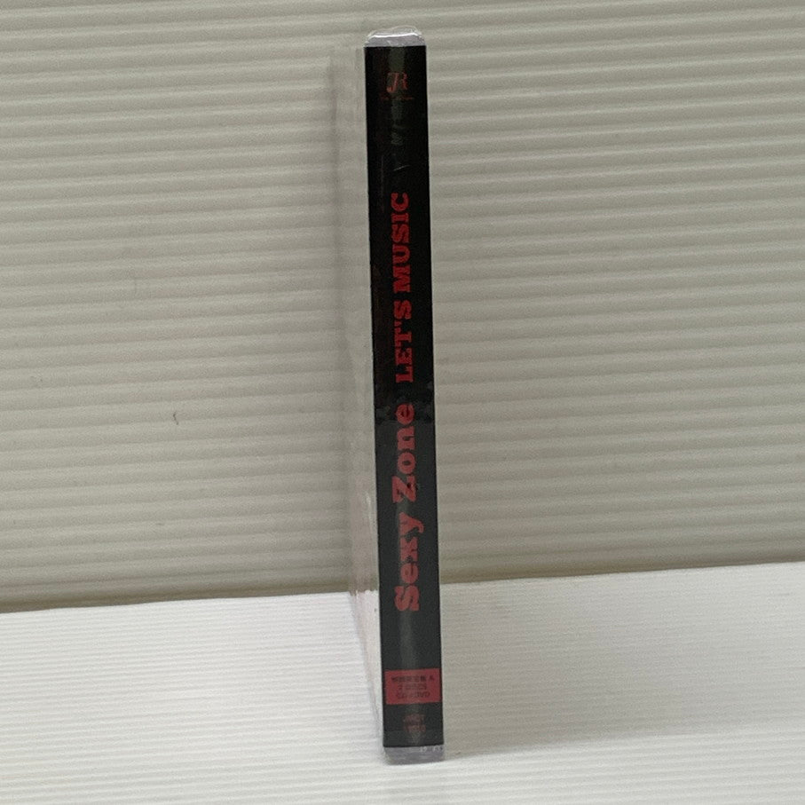 【中古美品】 Sexy Zone LET'S MUSIC 初回限定盤A CD+DVD 特典:なし 013-260212-cn-20-min 万代Net店
