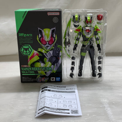 【中古品】 S.H.F 仮面ライダータイクーン ニンジャフォーム ライダー 戦隊 特撮 フィギュア フィギュアーツ バンダイ 042-260527-em-09-min 万代Net店