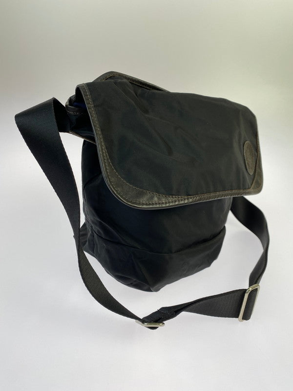 【中古品】【メンズ/レディース】 Orobianco オロビアンコ NYLON SHOULDER BAG ナイロン ショルダーバッグ 188-250520-AS-21-min カラー：ブラック 万代Net店
