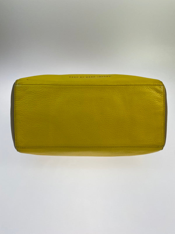 【中古品】【レディース】 MARC BY MARC JACOBS マークバイマークジェイコブス TOTE BAG トートバッグ カバン 188-250520-AS-23-min カラー：イエロー 万代Net店