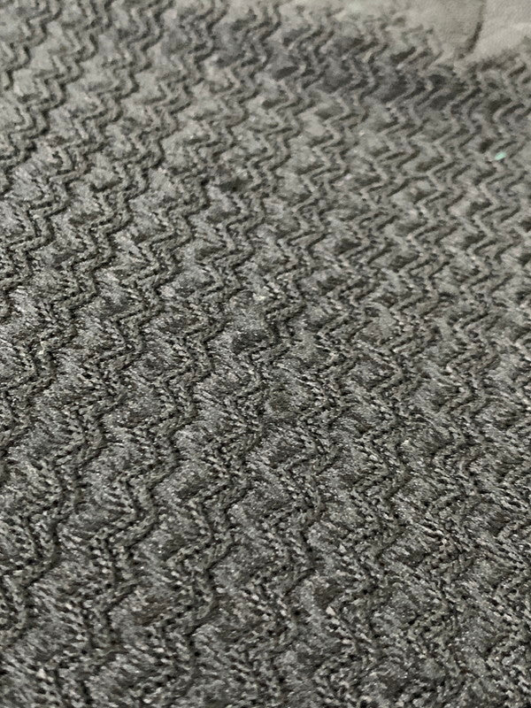 【中古品】【メンズ】 FRANCO ROSINI フランコロッシーニ 60S KNIT POLO XL ニット ポロシャツ 長袖 146-250710-SS-03-min カラー：ブラック 万代Net店