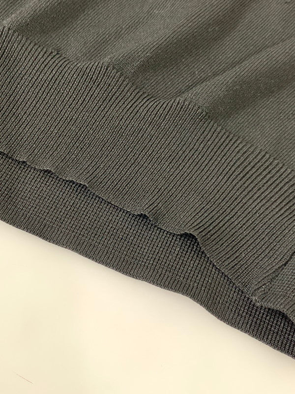 【中古品】【メンズ】 FRANCO ROSINI フランコロッシーニ 60S KNIT POLO XL ニット ポロシャツ 長袖 146-250710-SS-03-min カラー：ブラック 万代Net店