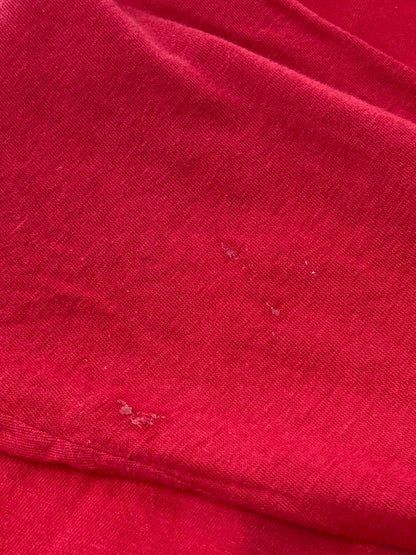 【現状渡し品】【メンズ】 USED ユーズド 80-90S MICKEY MOUSE LS TEE Tシャツ トップス 146-250710-ks-97-min カラー：レッド 万代Net店