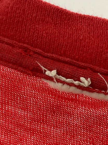 【現状渡し品】【メンズ】 USED ユーズド 80-90S MICKEY MOUSE LS TEE Tシャツ トップス 146-250710-ks-97-min カラー：レッド 万代Net店