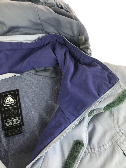 【現状渡し品】【メンズ】 NIKE ACG ナイキ エーシージー OUTER LAYER 3 JACKET アウター レイヤー3 ジャケット アウター 146-251027-na-17-tag サイズ：L カラー：ライトブルー 万代Net店