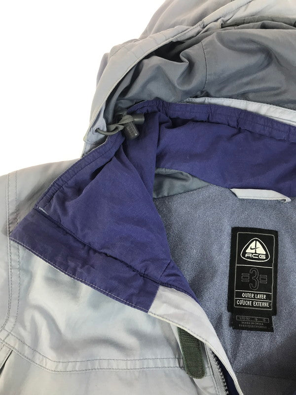 【現状渡し品】【メンズ】 NIKE ACG ナイキ エーシージー OUTER LAYER 3 JACKET アウター レイヤー3 ジャケット アウター 146-251027-na-17-tag サイズ：L カラー：ライトブルー 万代Net店