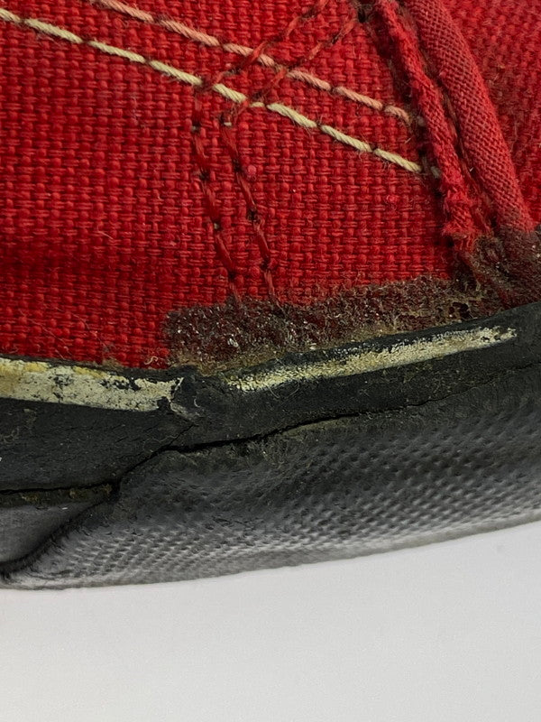 【現状渡し品】【メンズ】 MONTGOMERY WARD 70'S CANVAS SNEAKER モンゴメリーワード 70年代 キャンバス スニーカー 観賞用 状態考慮 靴 162-250523-jt-05-min サイズ：27cm程度 カラー：レッド 万代Net店