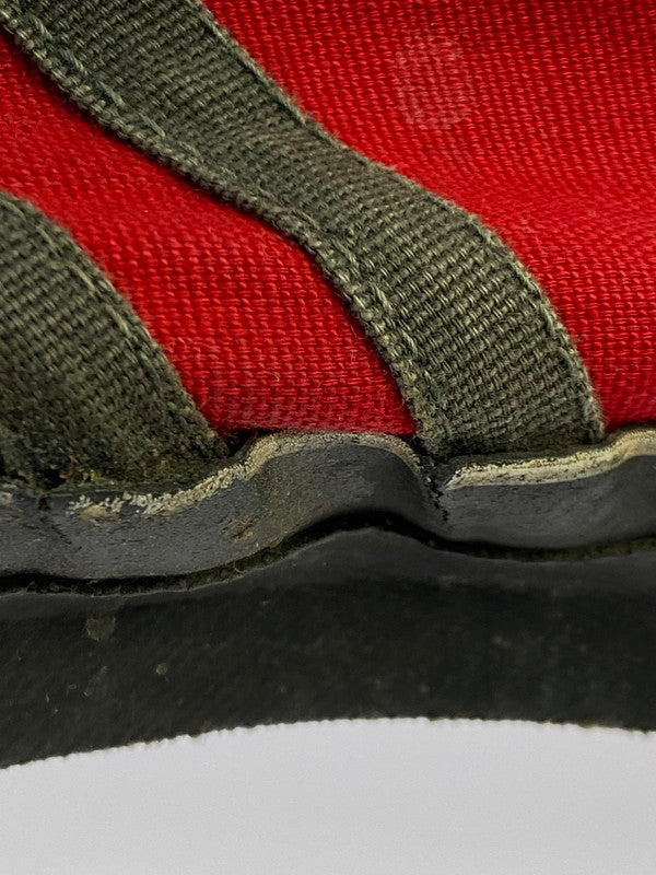 【現状渡し品】【メンズ】 MONTGOMERY WARD 70'S CANVAS SNEAKER モンゴメリーワード 70年代 キャンバス スニーカー 観賞用 状態考慮 靴 162-250523-jt-05-min サイズ：27cm程度 カラー：レッド 万代Net店