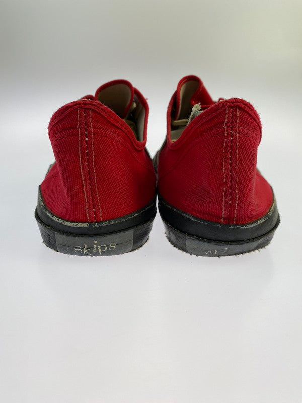 【現状渡し品】【メンズ】 MONTGOMERY WARD 70'S CANVAS SNEAKER モンゴメリーワード 70年代 キャンバス スニーカー 観賞用 状態考慮 靴 162-250523-jt-05-min サイズ：27cm程度 カラー：レッド 万代Net店