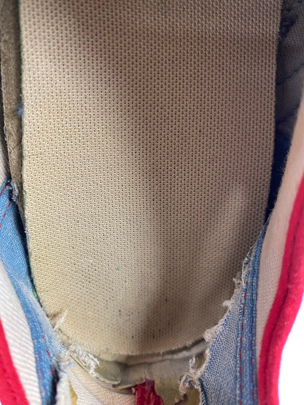 【現状渡し品】【メンズ】 MONTGOMERY WARD 70'S CANVAS SNEAKER モンゴメリーワード 70年代 キャンバス スニーカー 観賞用 状態考慮 靴 162-250523-jt-05-min サイズ：27cm程度 カラー：レッド 万代Net店