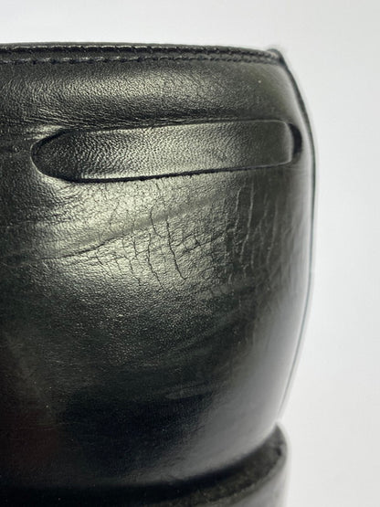 【現状渡し品】【メンズ】 タッセルローファー 靴 シューズ 164-250526-AS-24-min サイズ：9 1/2 カラー：ブラック 万代Net店