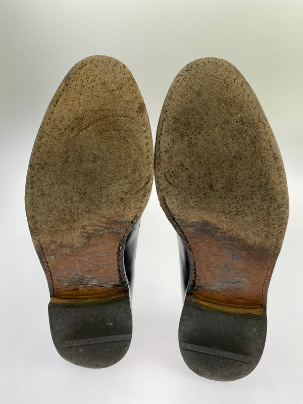 【現状渡し品】【メンズ】 タッセルローファー 靴 シューズ 164-250526-AS-24-min サイズ：9 1/2 カラー：ブラック 万代Net店