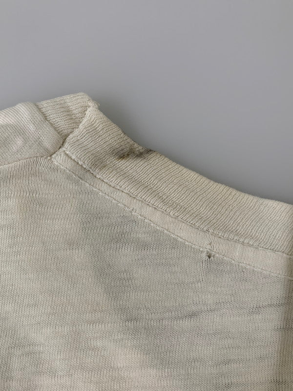 【現状渡し品】【メンズ】 VINTAGE ヴィンテージ 60-70'S HUDEPOHI BEER TEE Tシャツ トップス 146-250710-ks-70-min サイズ：XL カラー：ホワイト 万代Net店