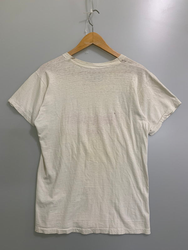 【現状渡し品】【メンズ】 VINTAGE ヴィンテージ 60-70'S HUDEPOHI BEER TEE Tシャツ トップス 146-250710-ks-70-min サイズ：XL カラー：ホワイト 万代Net店