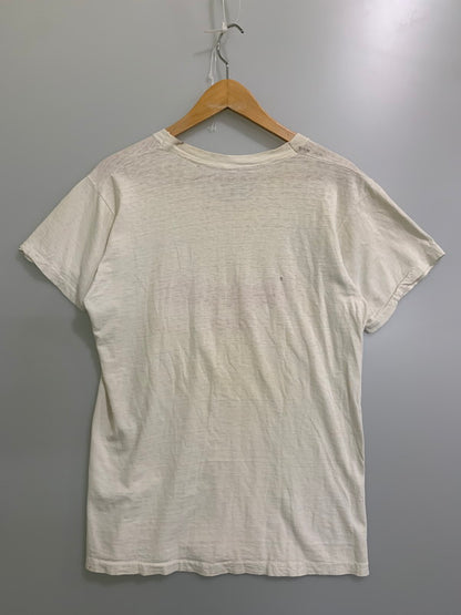 【現状渡し品】【メンズ】 VINTAGE ヴィンテージ 60-70'S HUDEPOHI BEER TEE Tシャツ トップス 146-250710-ks-70-min サイズ：XL カラー：ホワイト 万代Net店