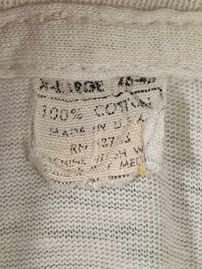 【現状渡し品】【メンズ】 VINTAGE ヴィンテージ 60-70'S HUDEPOHI BEER TEE Tシャツ トップス 146-250710-ks-70-min サイズ：XL カラー：ホワイト 万代Net店