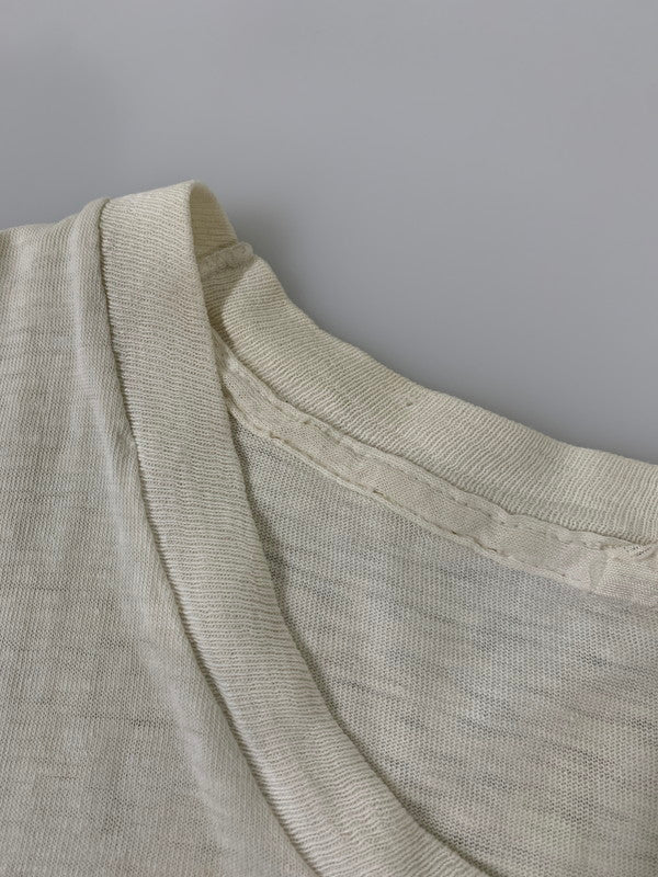 【現状渡し品】【メンズ】 VINTAGE ヴィンテージ 60-70'S HUDEPOHI BEER TEE Tシャツ トップス 146-250710-ks-70-min サイズ：XL カラー：ホワイト 万代Net店