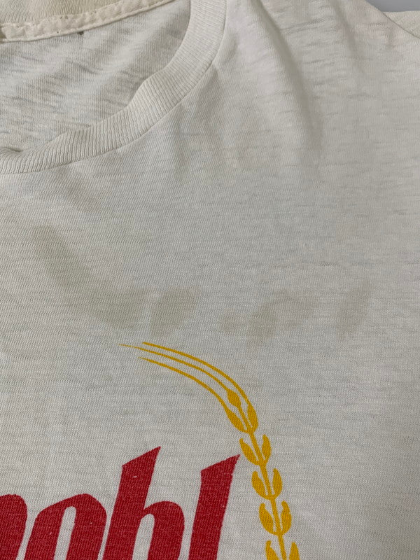 【現状渡し品】【メンズ】 VINTAGE ヴィンテージ 60-70'S HUDEPOHI BEER TEE Tシャツ トップス 146-250710-ks-70-min サイズ：XL カラー：ホワイト 万代Net店