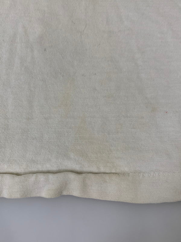 【現状渡し品】【メンズ】 VINTAGE ヴィンテージ 60-70'S HUDEPOHI BEER TEE Tシャツ トップス 146-250710-ks-70-min サイズ：XL カラー：ホワイト 万代Net店