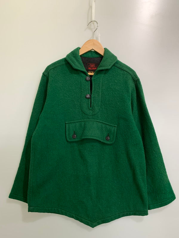 【中古品】【メンズ】 CARSS MACKINAW WOOL ANORAK カーズ マッキーノ ウール アノラック プルオーバー アウター 146-250513-yn-10-min カラー：グリーン 万代Net店
