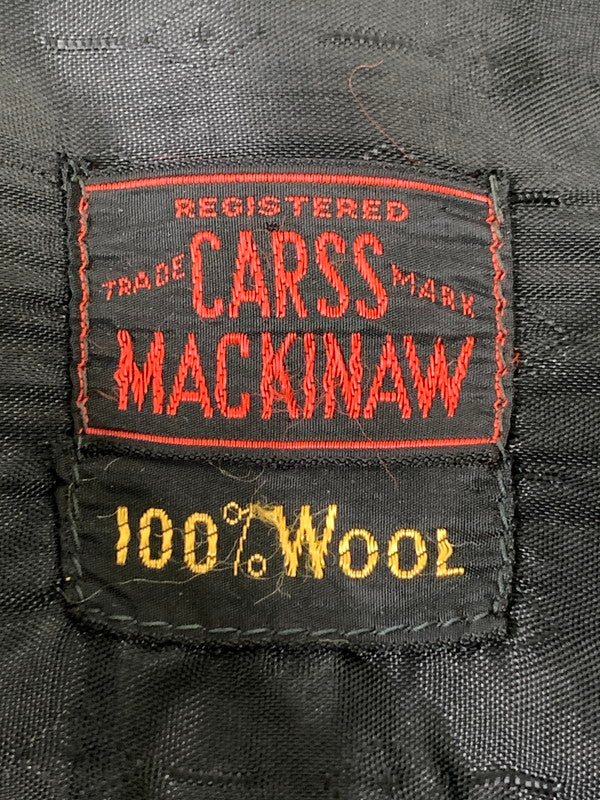【中古品】【メンズ】 CARSS MACKINAW WOOL ANORAK カーズ マッキーノ ウール アノラック プルオーバー アウター 146-250513-yn-10-min カラー：グリーン 万代Net店