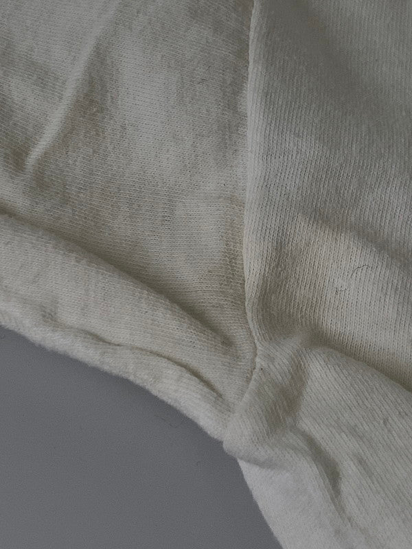 【中古品】【メンズ】 Champion チャンピオン DOMINO PIZZA RINGER TEE ショートスリーブTシャツ 半袖Tシャツ トップス バータグ 146-250513-yn-11-min サイズ：M カラー：ホワイト 万代Net店