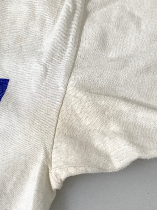 【中古品】【メンズ】 Champion チャンピオン DOMINO PIZZA RINGER TEE ショートスリーブTシャツ 半袖Tシャツ トップス バータグ 146-250513-yn-11-min サイズ：M カラー：ホワイト 万代Net店