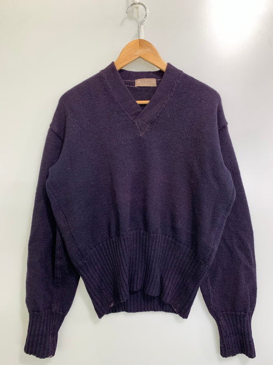 【中古品】【メンズ】 RECO LETTERED KNIT レタードニット トップス 146-250513-yn-19-min カラー：パープル 万代Net店