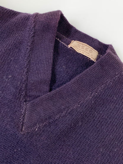 【中古品】【メンズ】 RECO LETTERED KNIT レタードニット トップス 146-250513-yn-19-min カラー：パープル 万代Net店