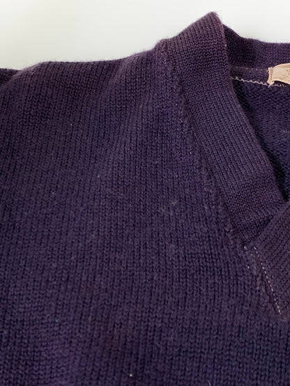 【中古品】【メンズ】 RECO LETTERED KNIT レタードニット トップス 146-250513-yn-19-min カラー：パープル 万代Net店