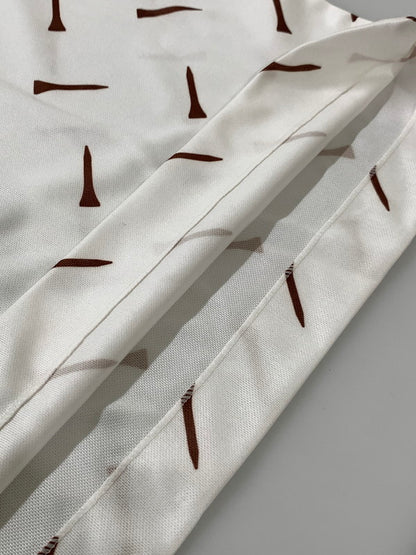 【中古美品】【メンズ】 IZOD 70's POLO SHIRT アイゾッド ショートスリーブ ポロシャツ 半袖 トップス 146-250513-yn-15-min サイズ：S カラー：ホワイト 万代Net店