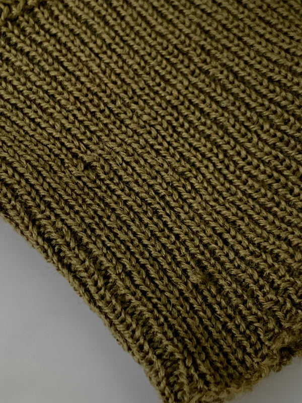 【中古品】【メンズ】 U.S.ARMY 40's KNIT アメリカ陸軍 ニット トップス 146-250513-yn-08-min カラー：オリーブグリーン 万代Net店