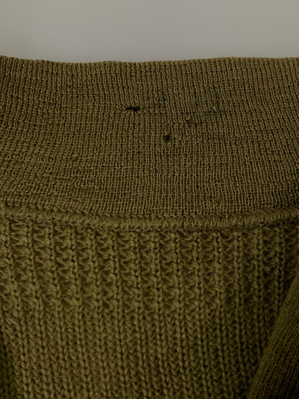 【中古品】【メンズ】 U.S.ARMY 40's KNIT アメリカ陸軍 ニット トップス 146-250513-yn-08-min カラー：オリーブグリーン 万代Net店