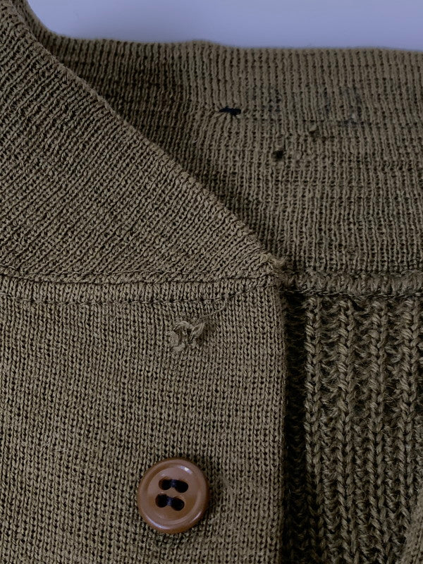 【中古品】【メンズ】 U.S.ARMY 40's KNIT アメリカ陸軍 ニット トップス 146-250513-yn-08-min カラー：オリーブグリーン 万代Net店