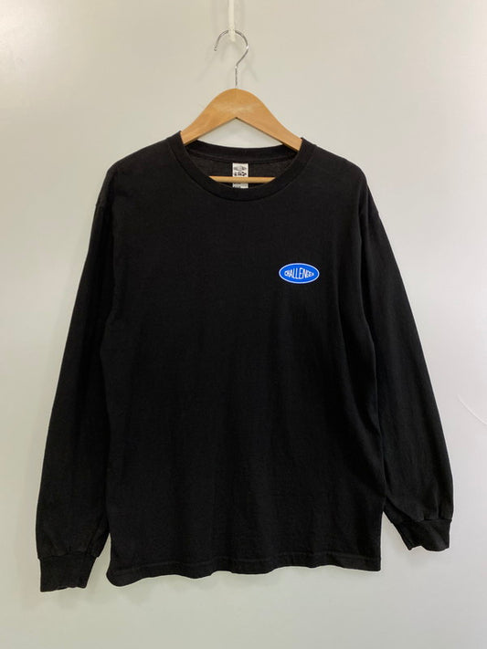 【中古品】【メンズ】 CHALLENGER チャレンジャー PRINT L S TEE クルーネック ロングスリーブ 142-250720-AS-24-min サイズ：M カラー：ブラック 万代Net店