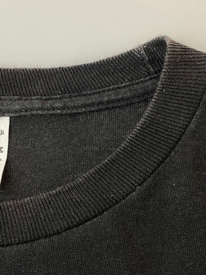 【中古品】【メンズ】 CHALLENGER チャレンジャー PRINT L S TEE クルーネック ロングスリーブ 142-250720-AS-24-min サイズ：M カラー：ブラック 万代Net店