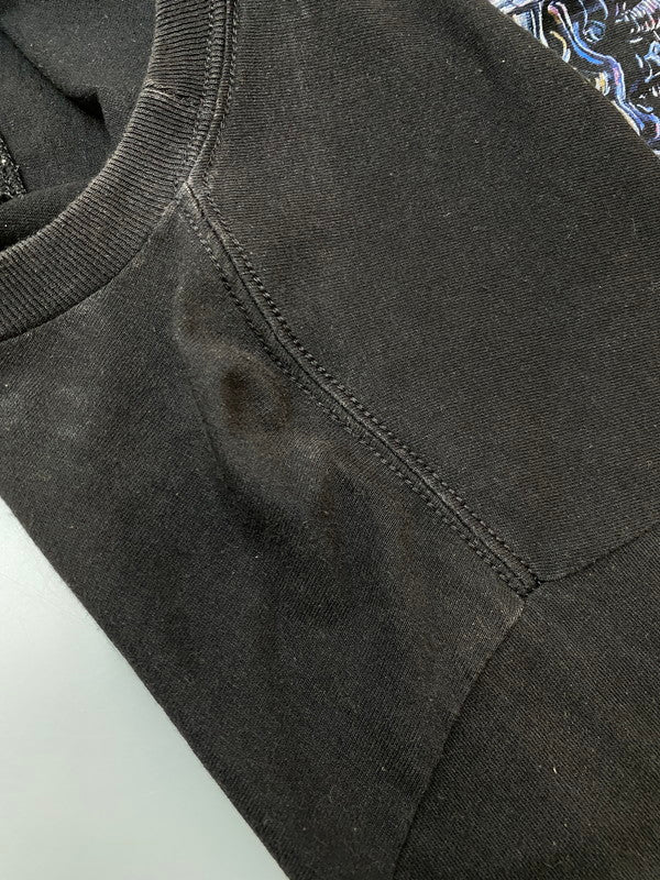 【中古品】【メンズ】 CHALLENGER チャレンジャー PRINT L S TEE クルーネック ロングスリーブ 142-250720-AS-24-min サイズ：M カラー：ブラック 万代Net店