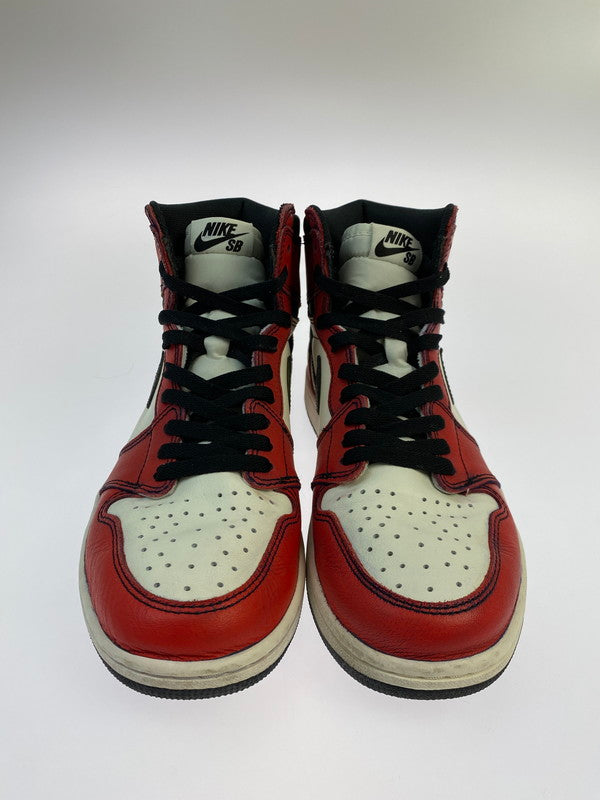 【中古品】【メンズ】 NIKE SB ナイキエスビー AIR JORDAN 1 RETRO HIGH CD6578-507 エア ジョーダン 1 レトロ ハイ スニーカー 靴 160-250523-yn-17-min サイズ：27.0cm US9 カラー：レッド/ホワイト 万代Net店